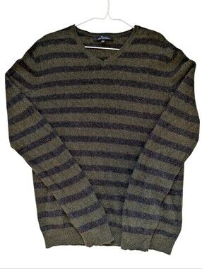 100% Cashmere Marc Anthony Striped Sweater